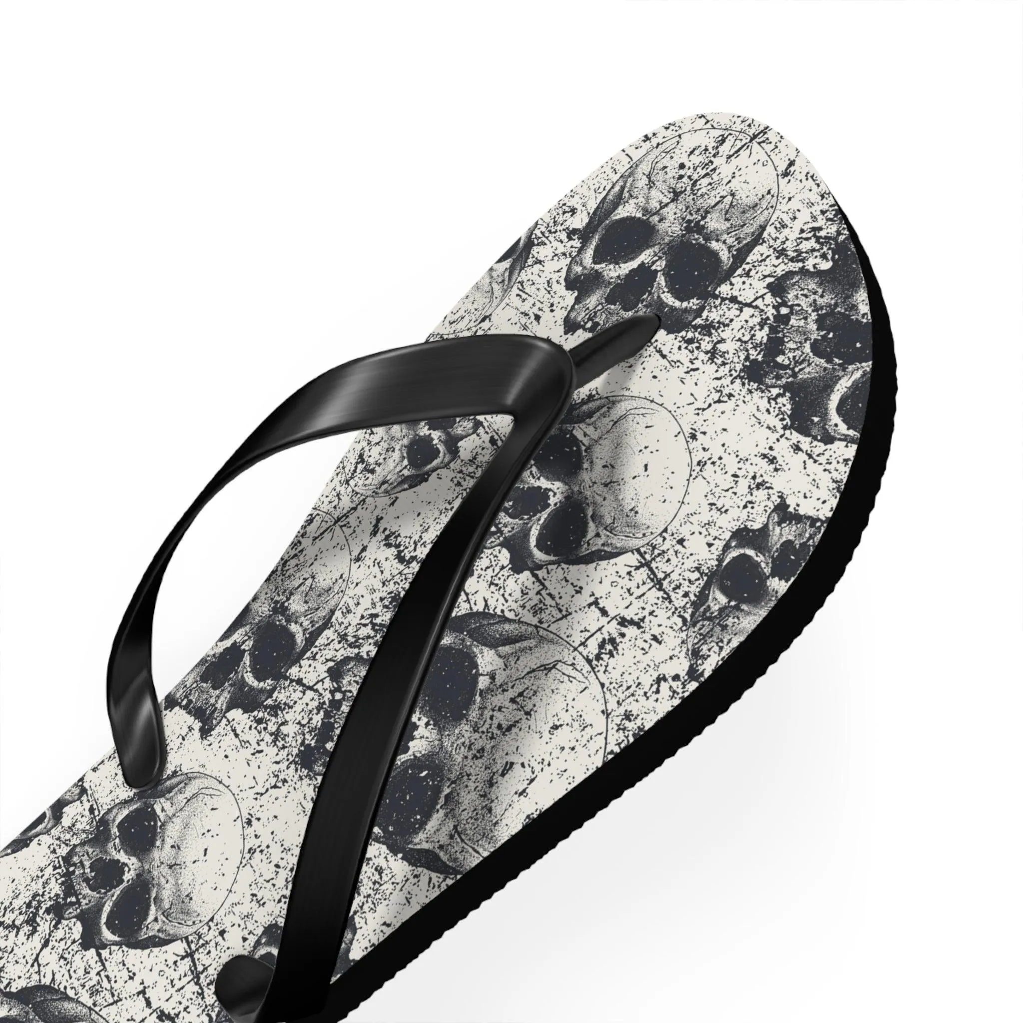 Ancient Skulls Flip Flops