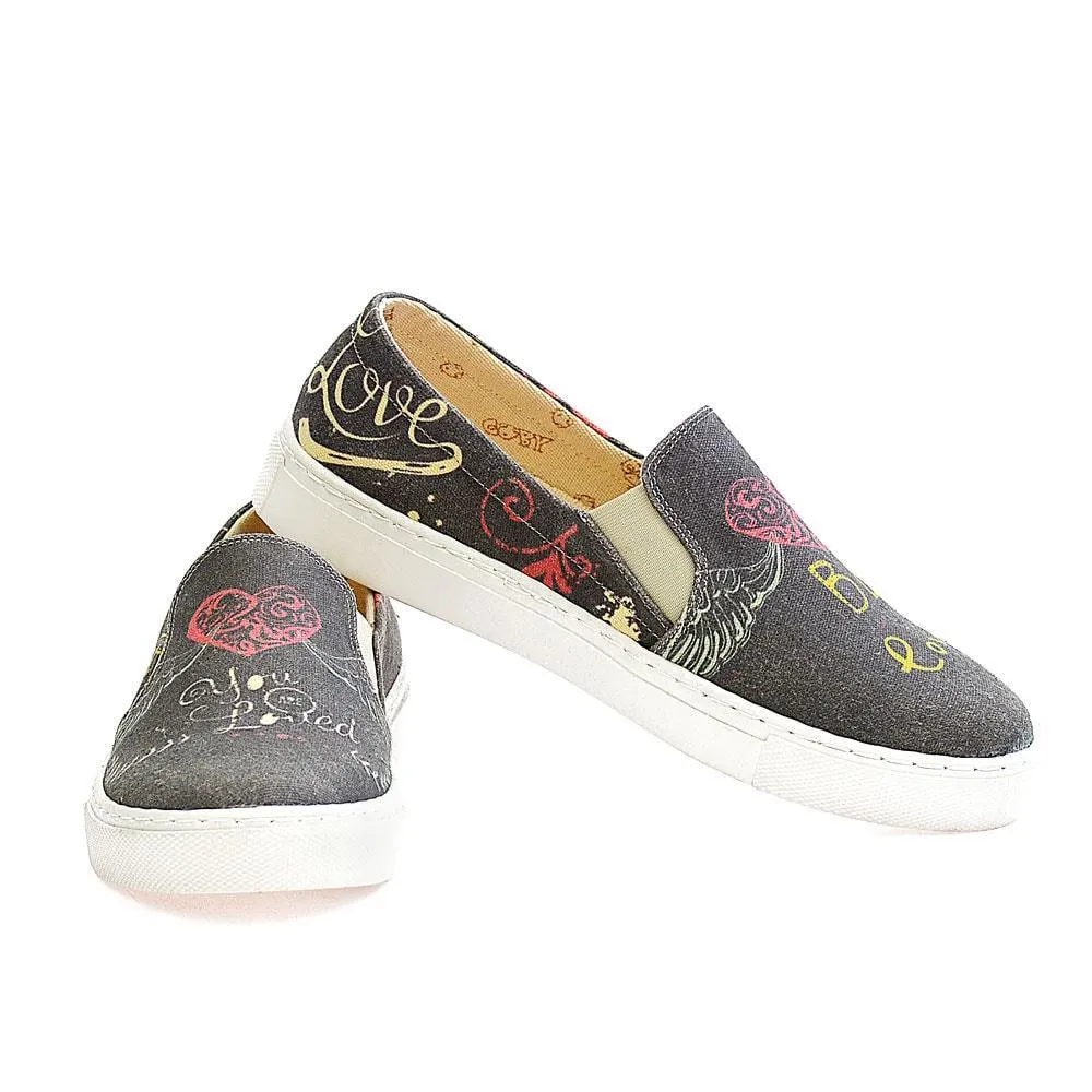 Be in Love Slip on Sneakers Shoes VN4401