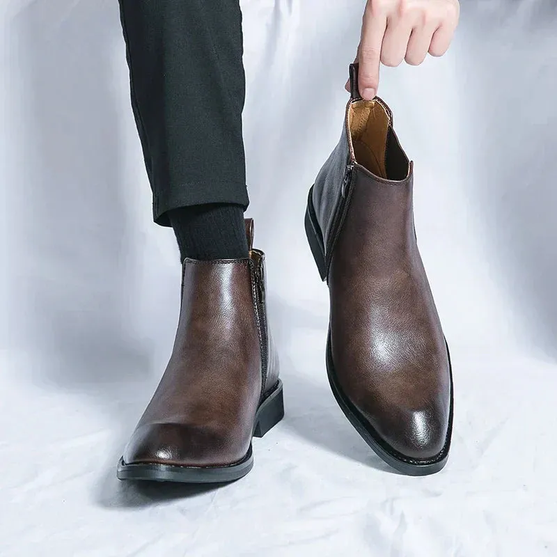 Brayden | Chelsea Boots with Zipper