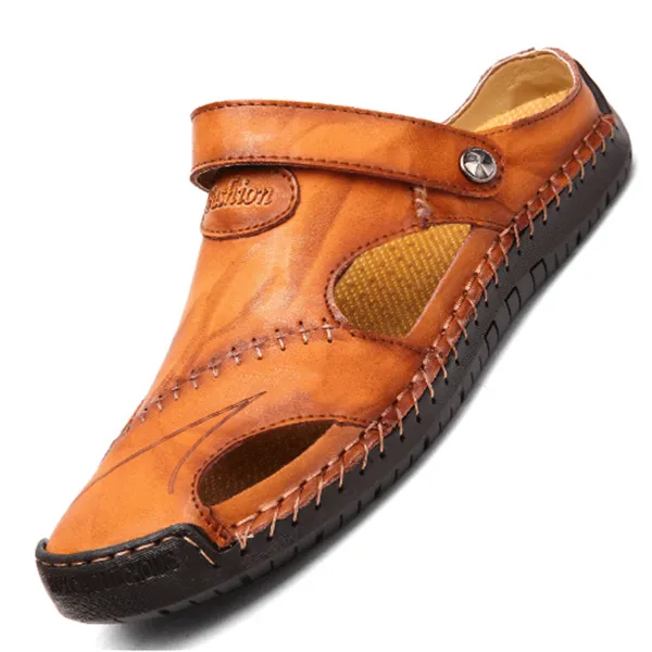 Chris™ | Orthopaedic leather sandals