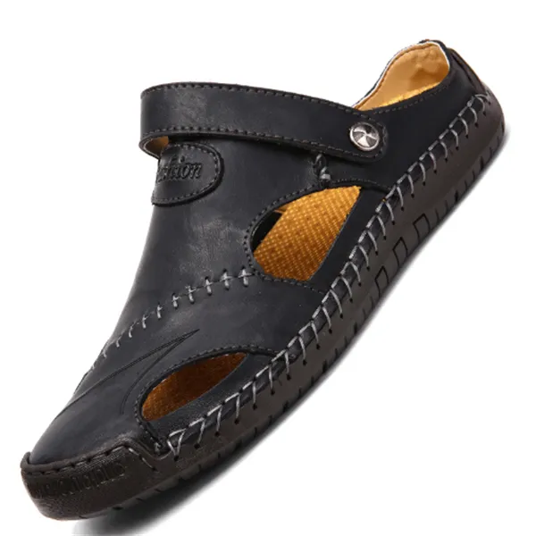 Chris™ | Orthopaedic leather sandals