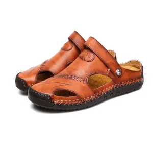 Chris™ | Orthopaedic leather sandals