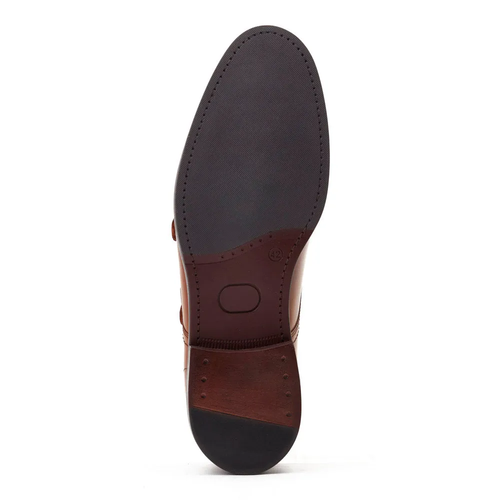 Diablo Waxy Monk Strap Shoes