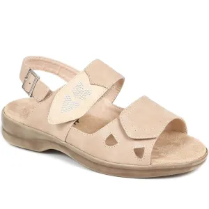 Extra Wide Fit Comfort Sandals - BELDA / 323 999