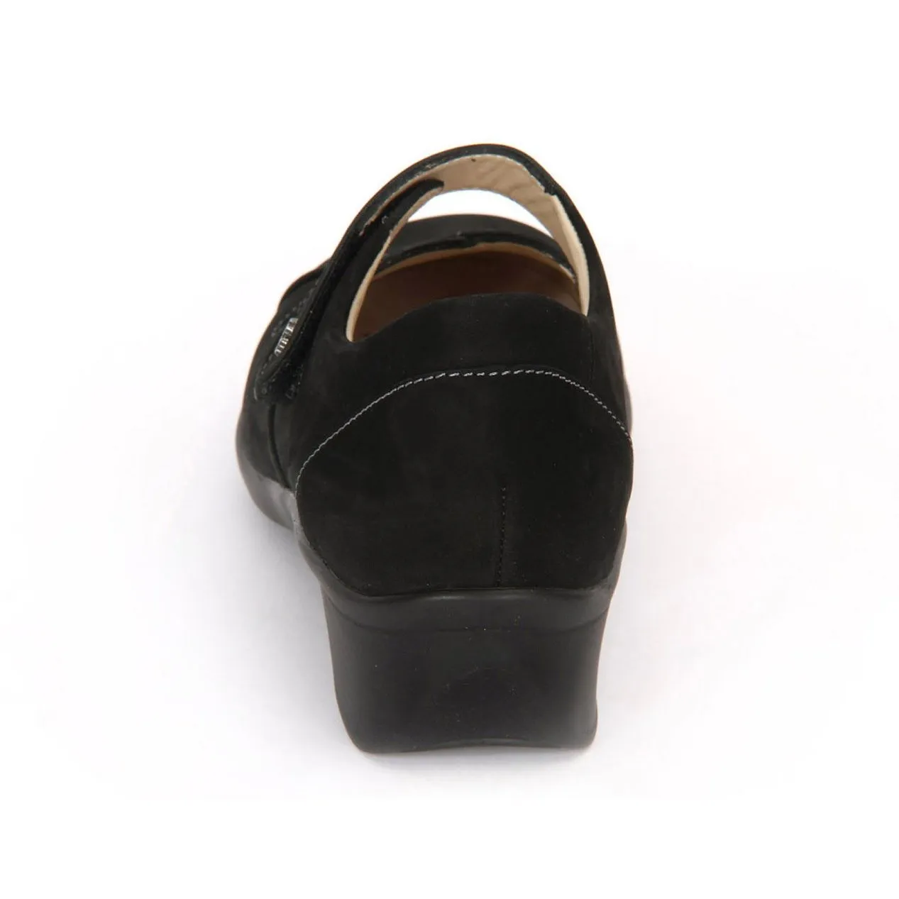 Finn Comfort Aquila Nubuck Leather Women's Mary Jane Shoes