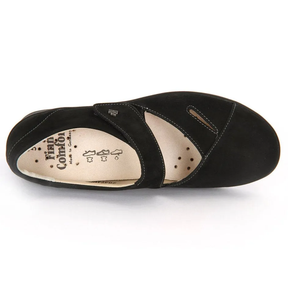 Finn Comfort Aquila Nubuck Leather Women's Mary Jane Shoes