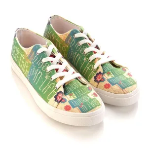 Flowers Slip on Sneakers Shoes SPR5406