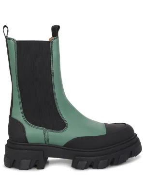 Leather Chelsea boots