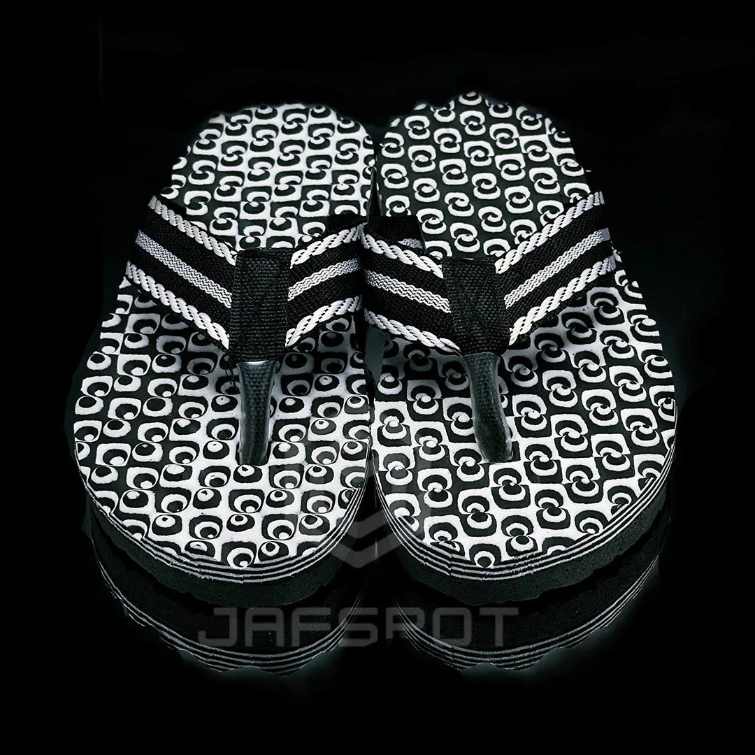 Men Doted Slippers Summer Flip Flops