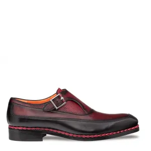 Mezlan Artesano 21261 Men's Shoes Calf-Skin Leather Single Monk-Straps Loafers (MZ3766)