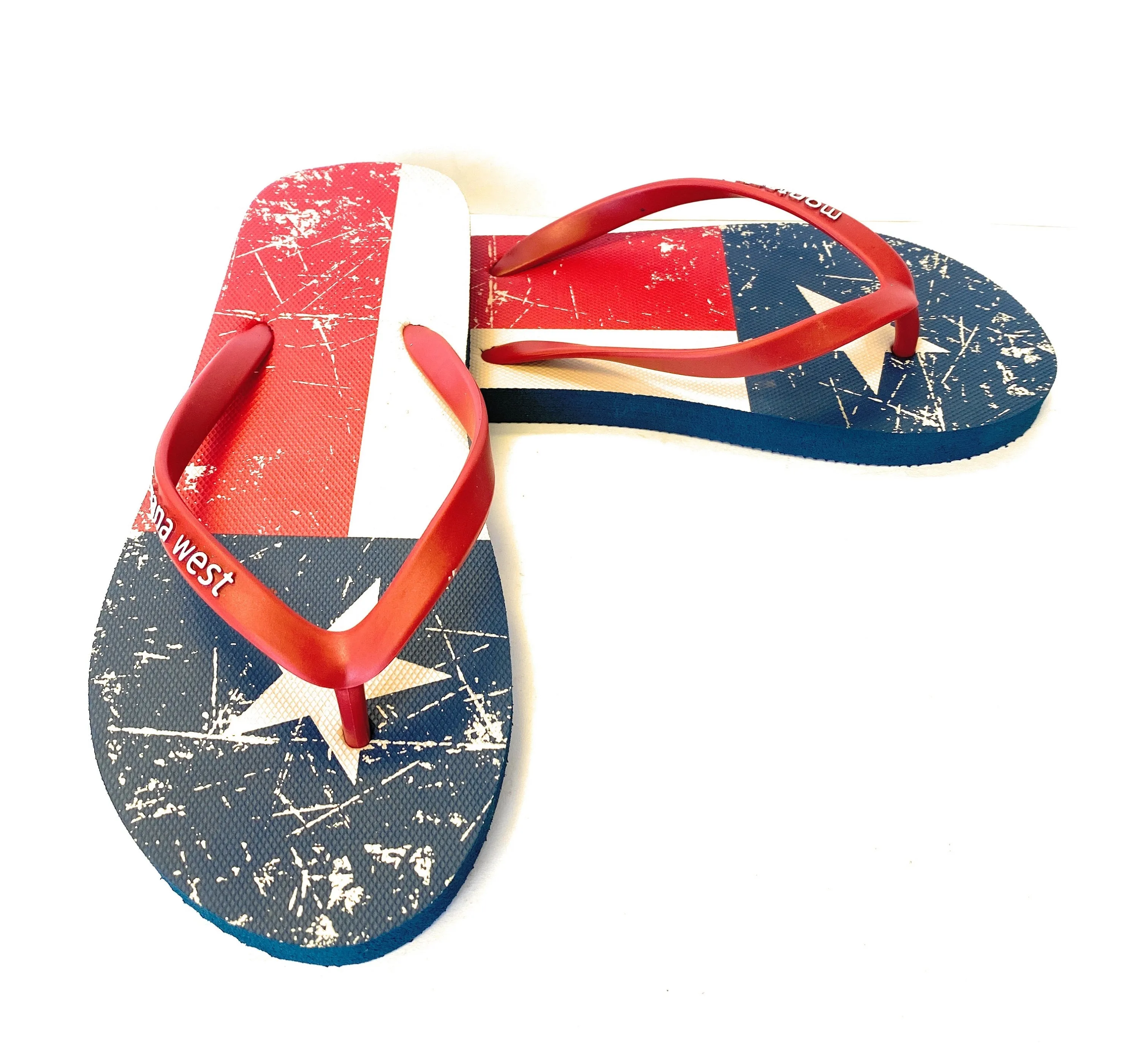 Montana West Texas Pride Flip Flops