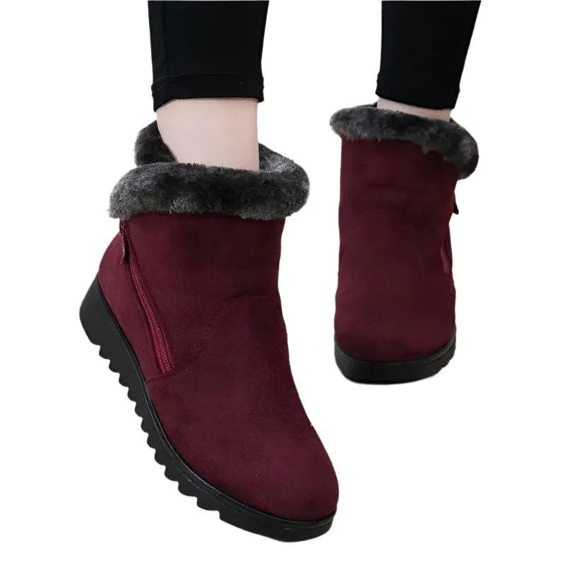 NIEVA | Lined Winter Ankle Boots