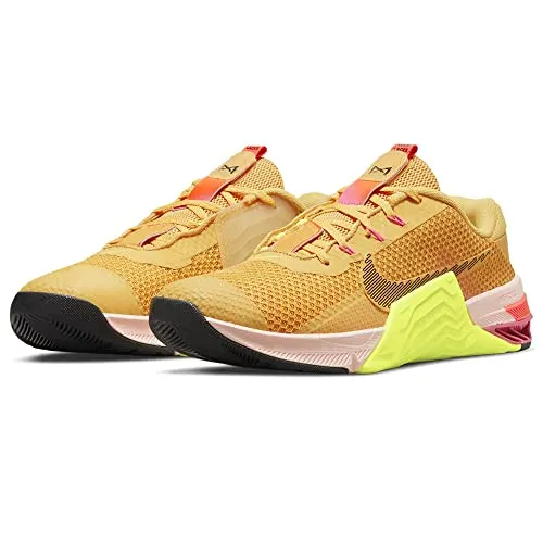 Nike Men's Metcon 7 Training Shoe (9, Pollen/Black/Volt/Pale Coral, Numeric_9)