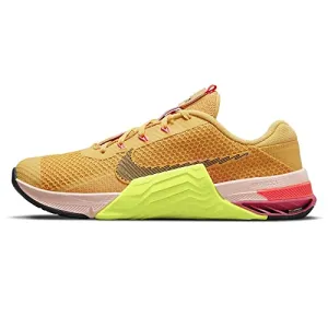 Nike Men's Metcon 7 Training Shoe (9, Pollen/Black/Volt/Pale Coral, Numeric_9)