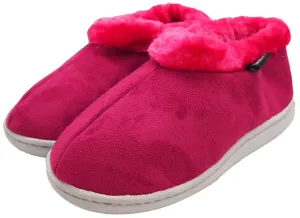 NORTY Tod Girl 5-10 Magenta Slippers 17308