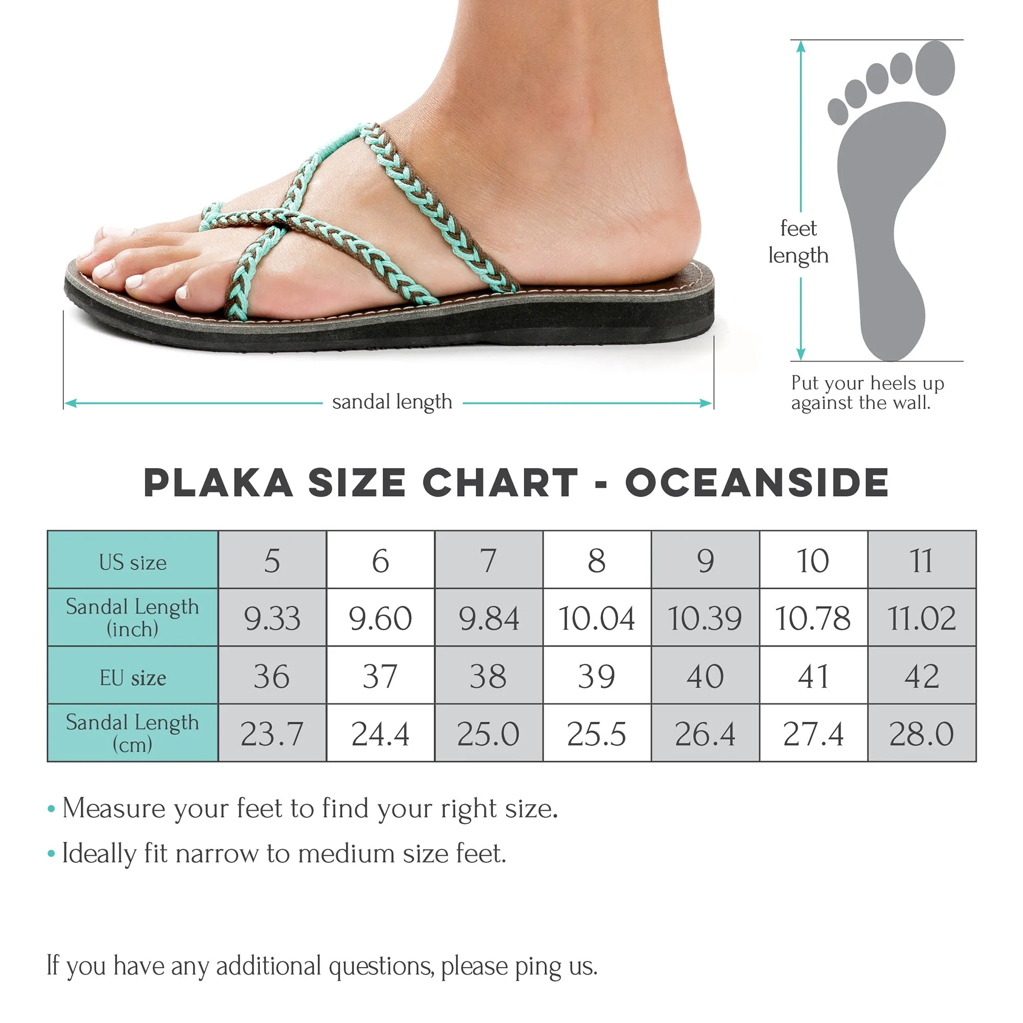 Oceanside Beach Flip Flops for Women | Turquoise