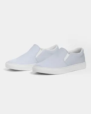 Pale Blue Slip-On Canvas Sneakers | Women's | Bright Pale Blue | C10M5Y0K0