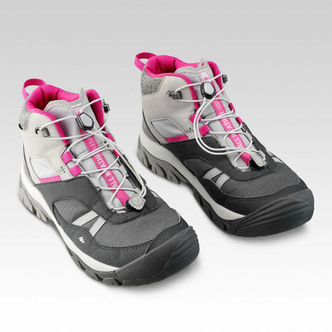 Quechua Crossrock Kid's Boots - Mid - Waterproof - Lace-Up