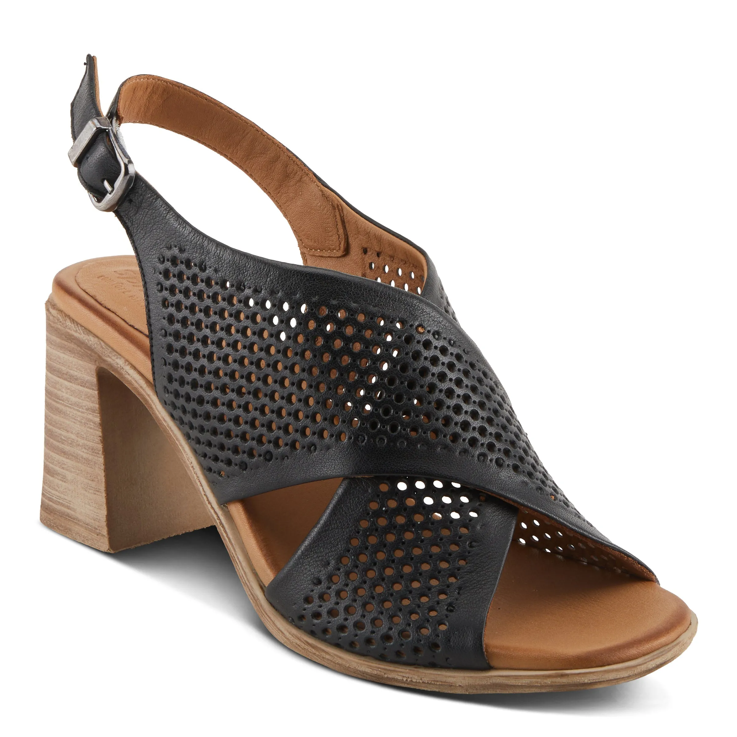 Spring Step Shoes Luanca Sandals Women's Leather 3" Heel