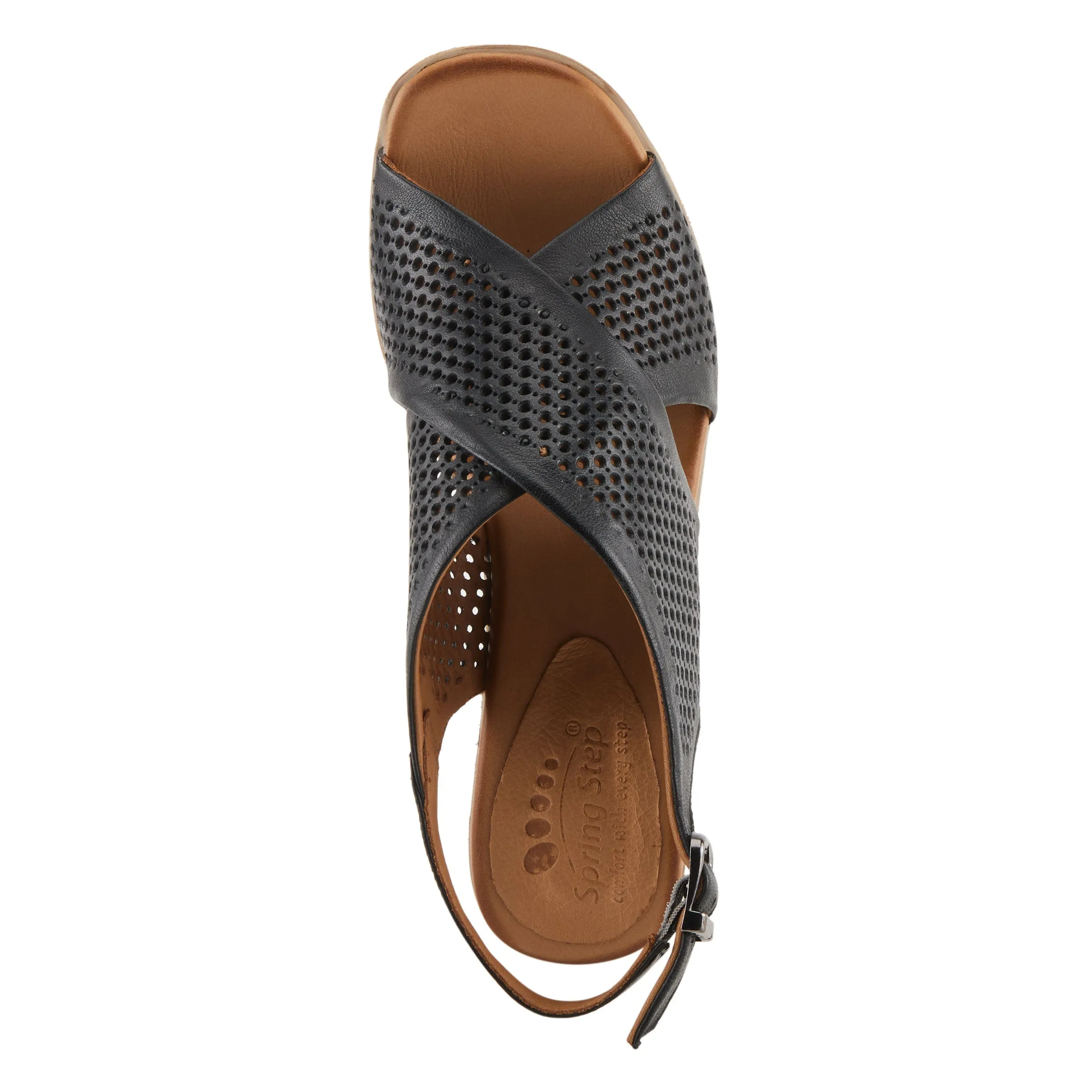 Spring Step Shoes Luanca Sandals Women's Leather 3" Heel