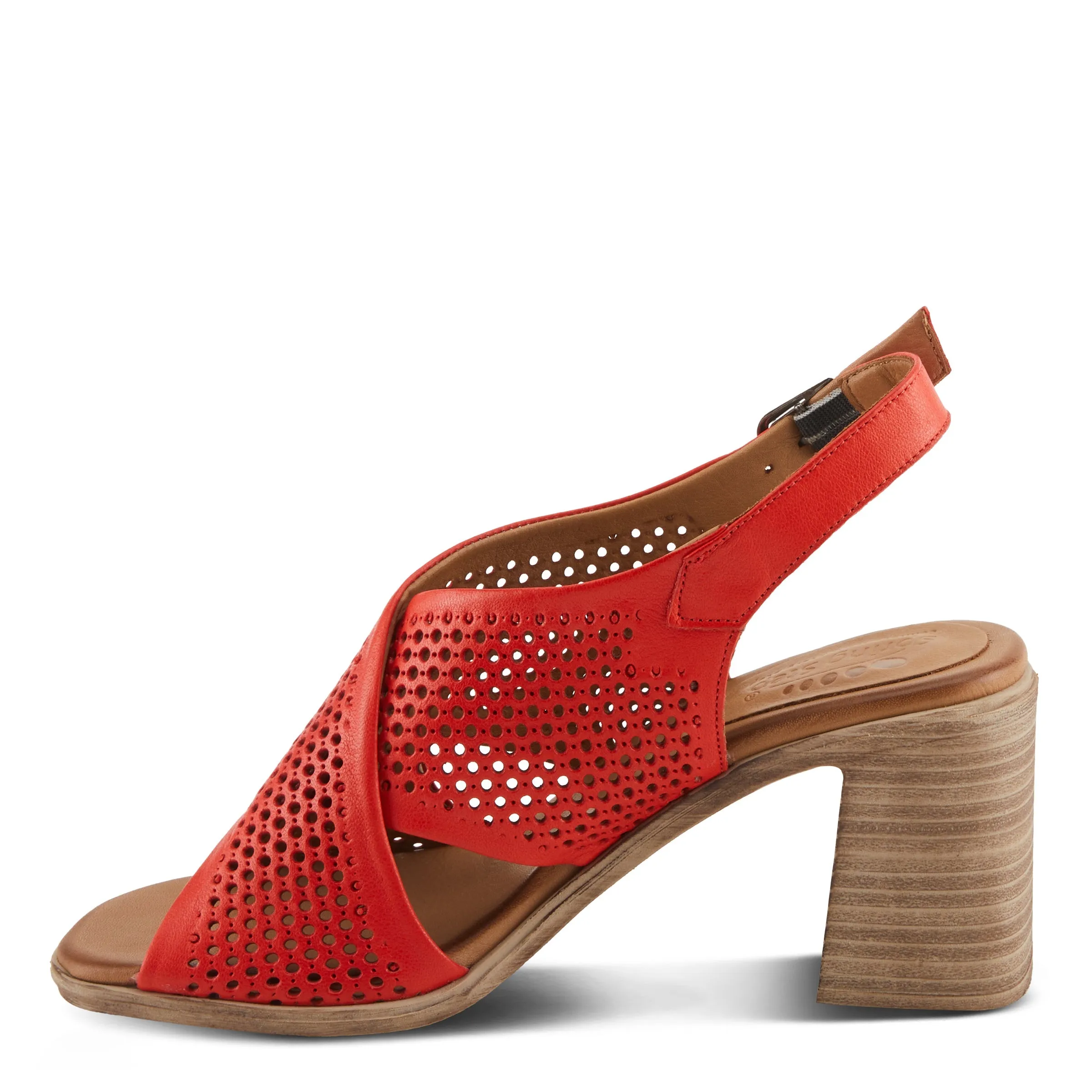 Spring Step Shoes Luanca Sandals Women's Leather 3" Heel