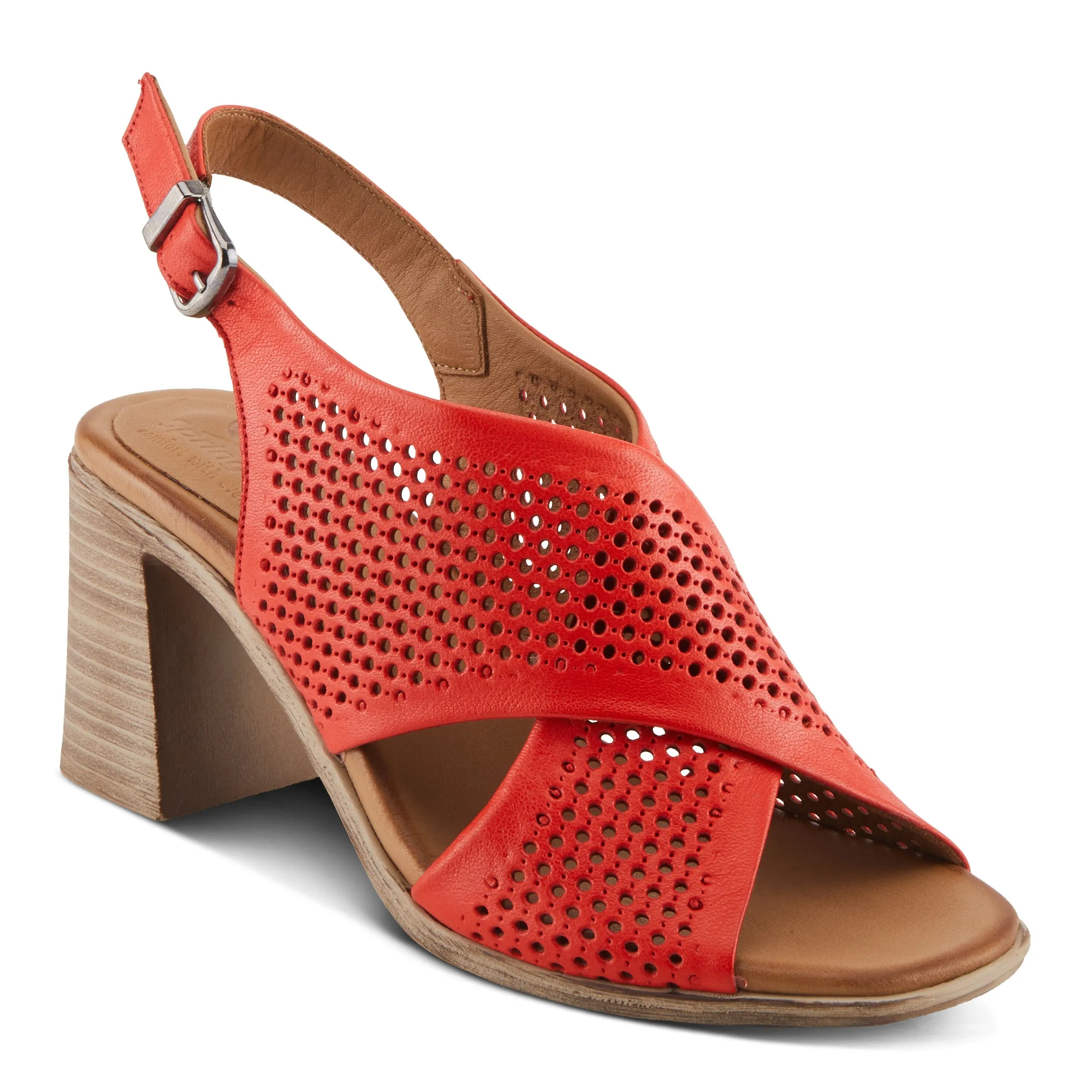 Spring Step Shoes Luanca Sandals Women's Leather 3" Heel