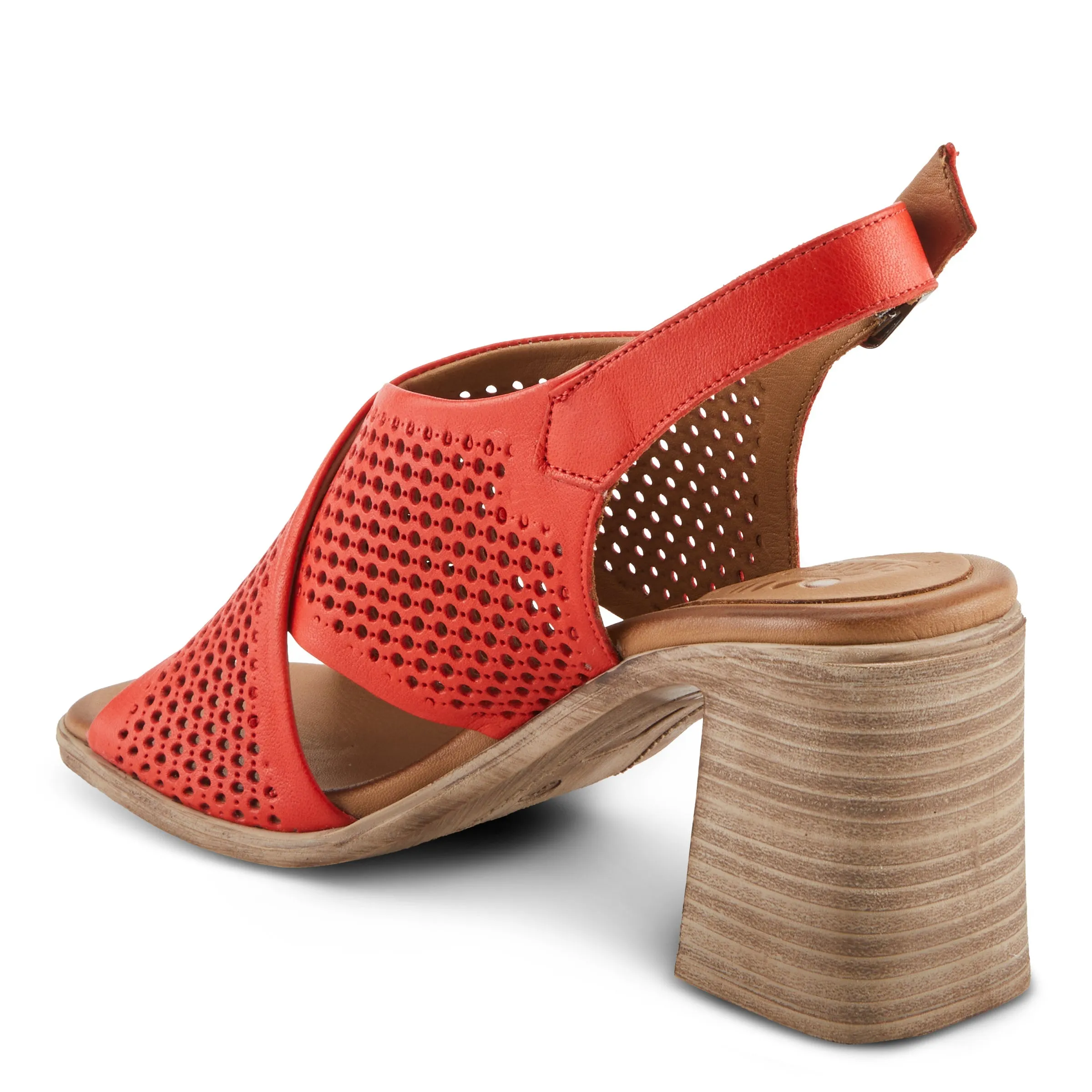 Spring Step Shoes Luanca Sandals Women's Leather 3" Heel