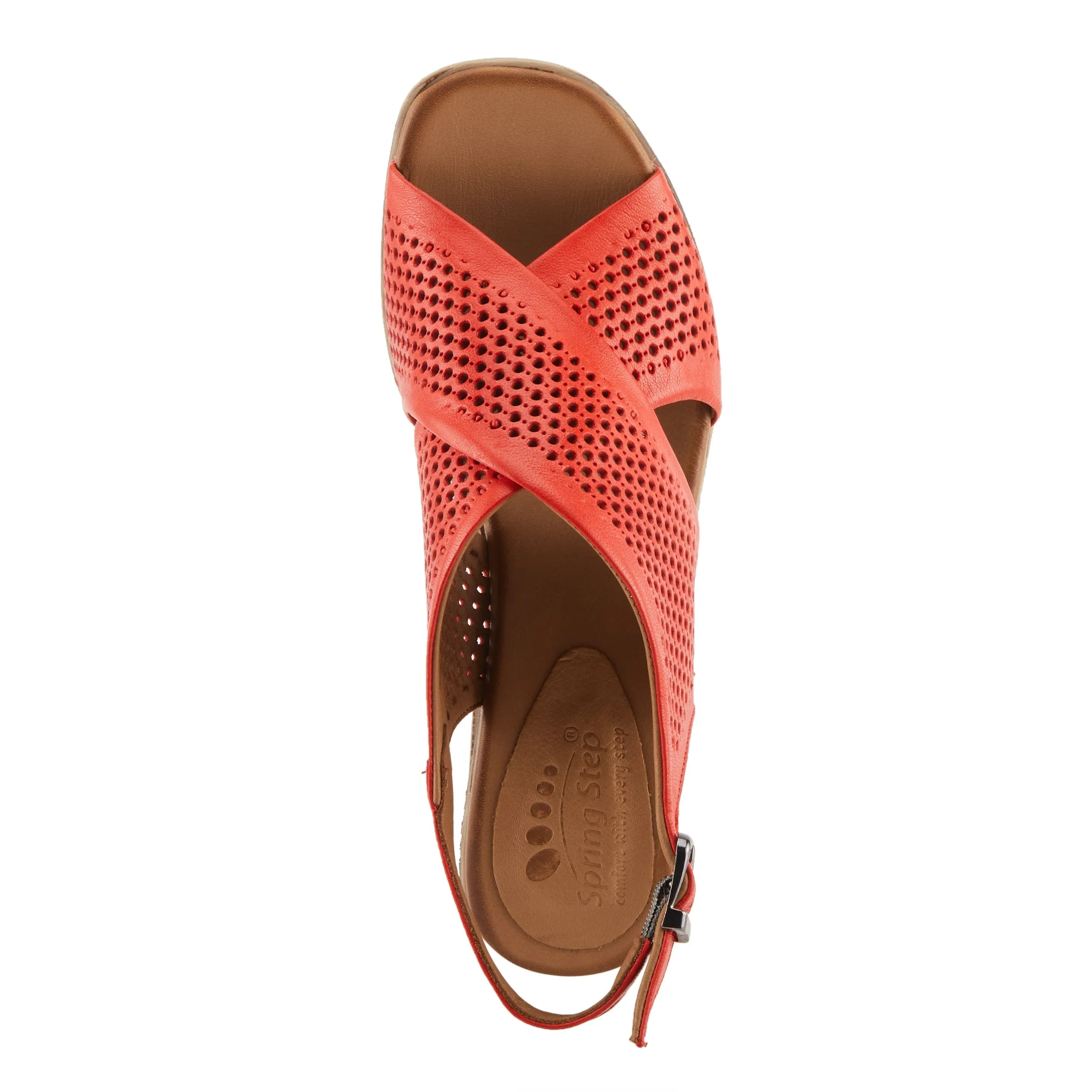 Spring Step Shoes Luanca Sandals Women's Leather 3" Heel