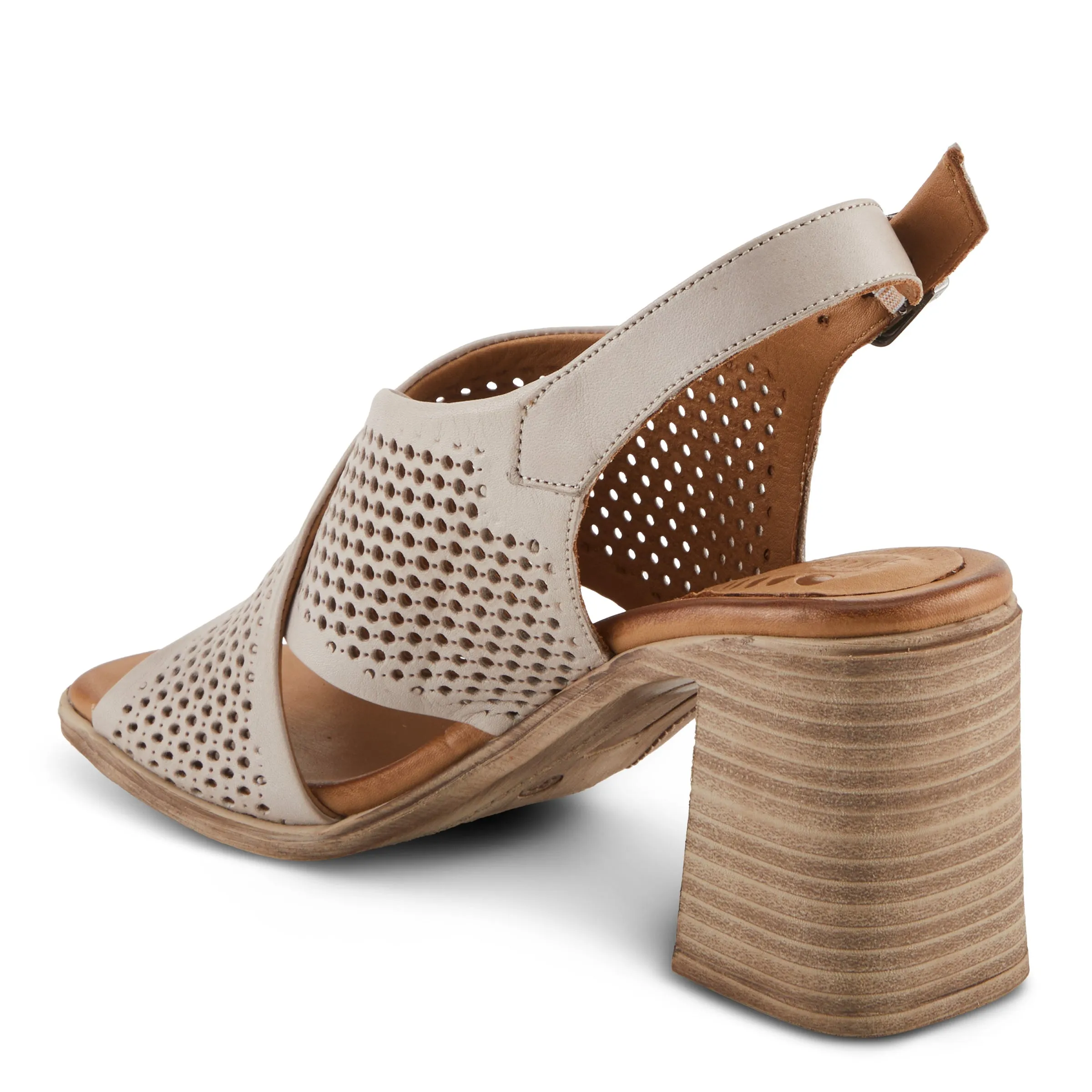 Spring Step Shoes Luanca Sandals Women's Leather 3" Heel