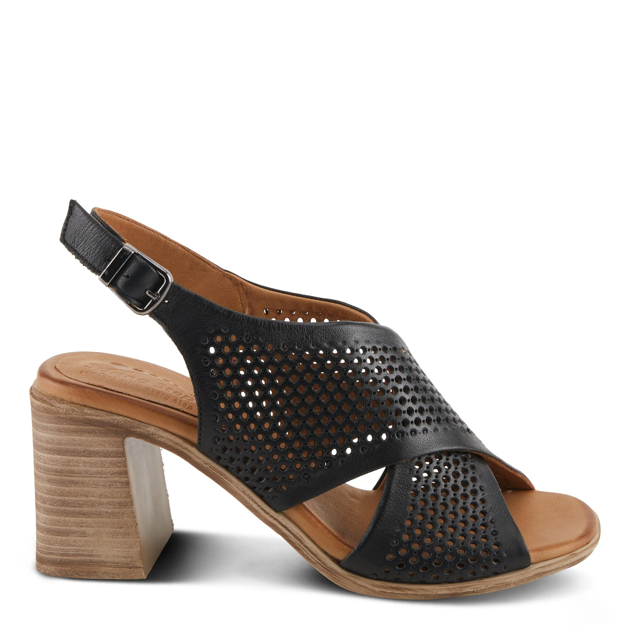 Spring Step Shoes Luanca Sandals Women's Leather 3" Heel