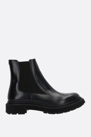 Type 188 chelsea boots in brushed leather