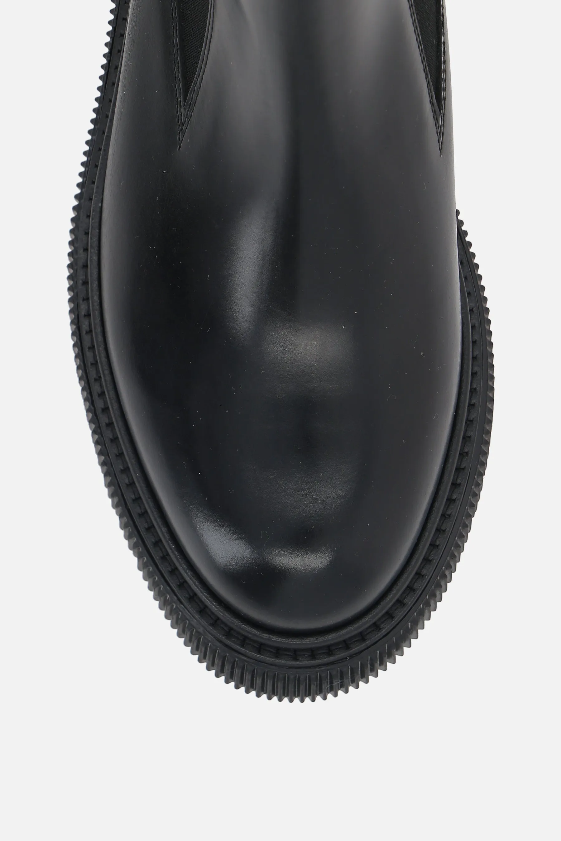 Type 188 chelsea boots in brushed leather