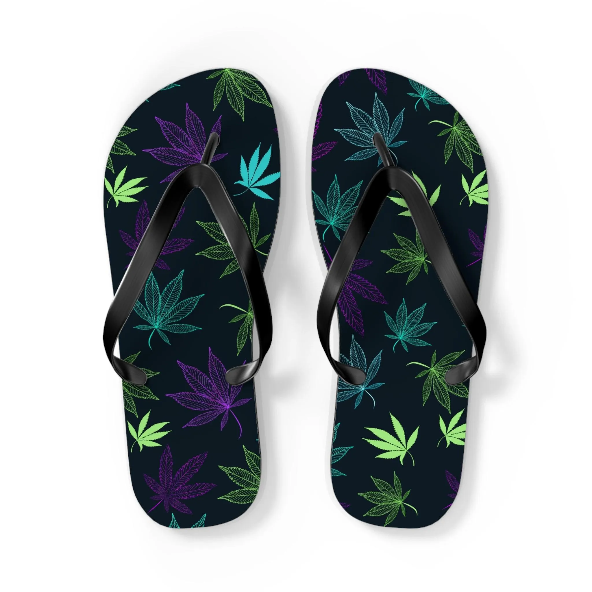 Weed Flip Flops