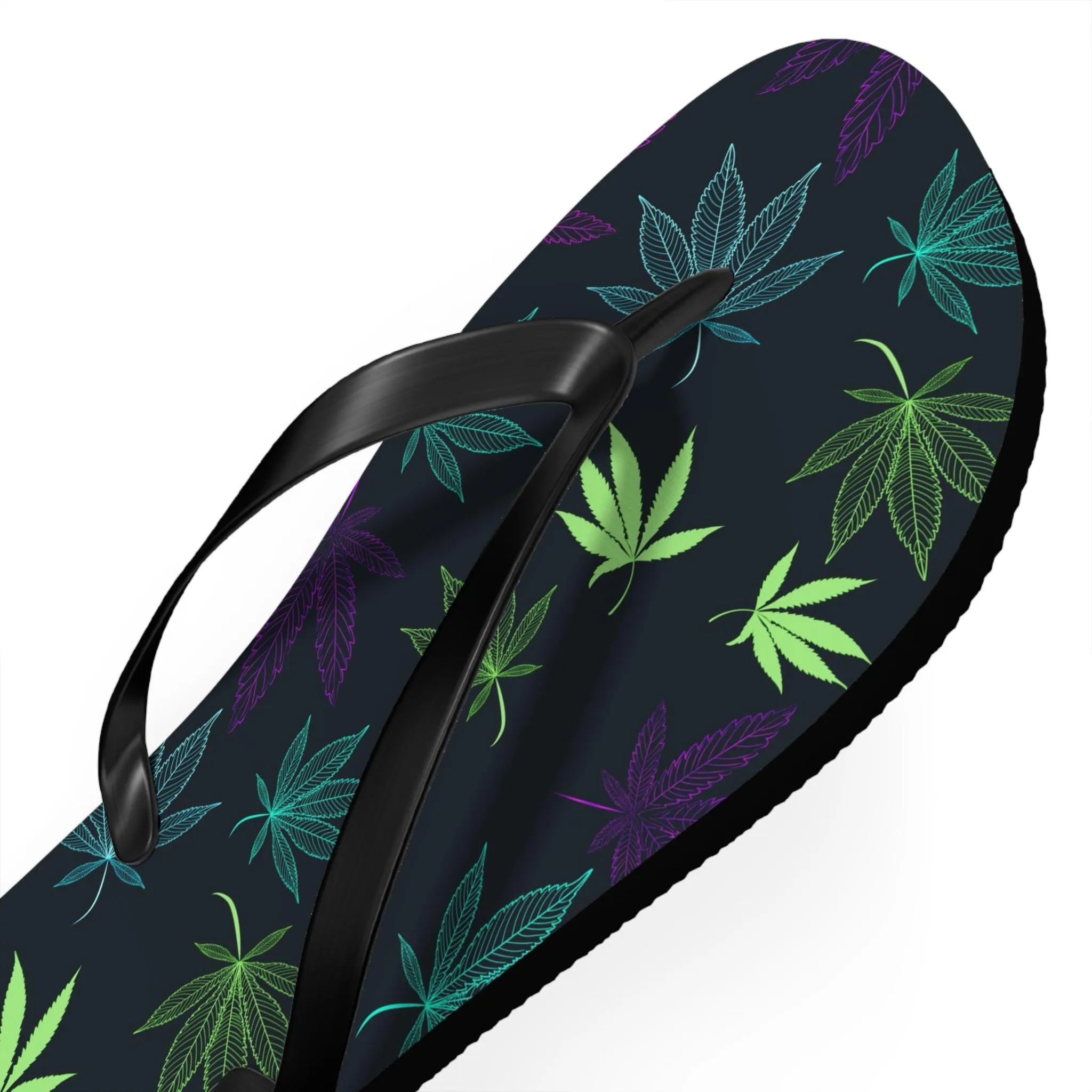Weed Flip Flops