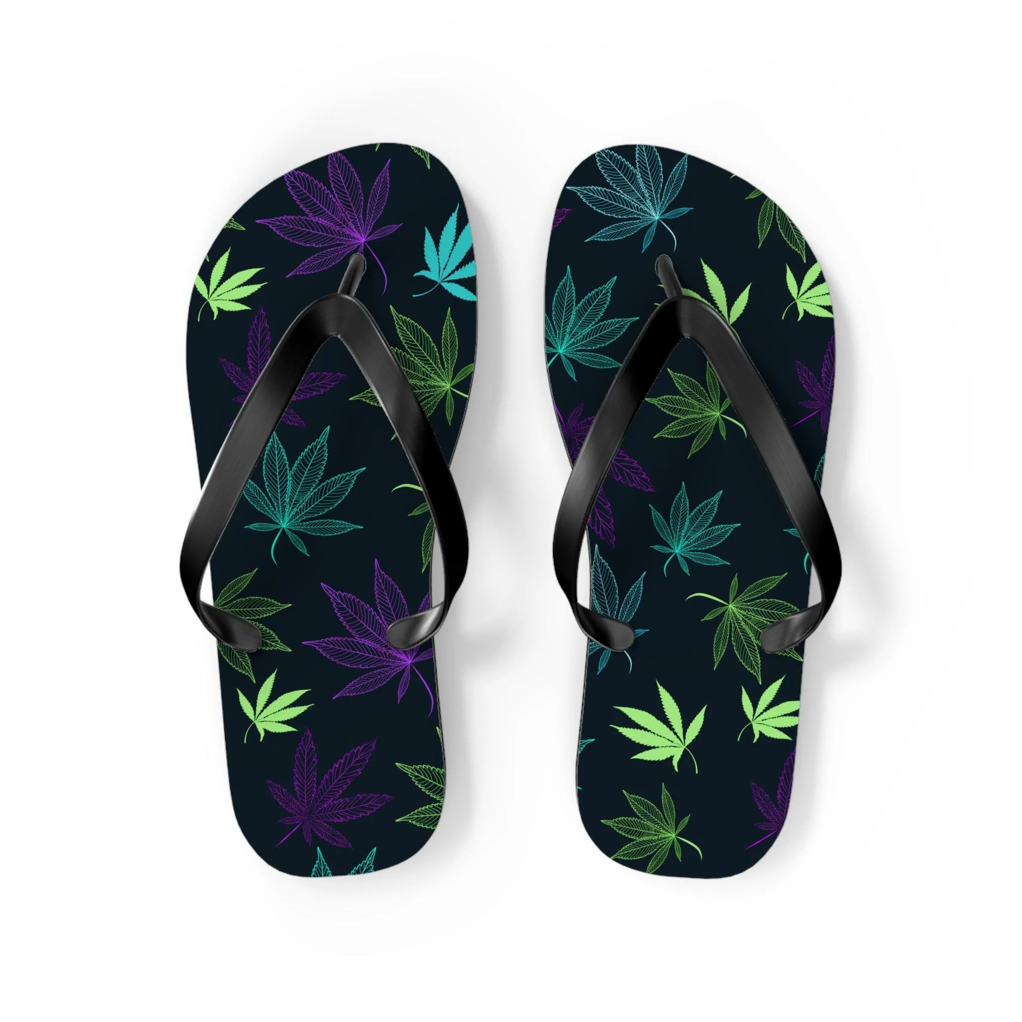 Weed Flip Flops